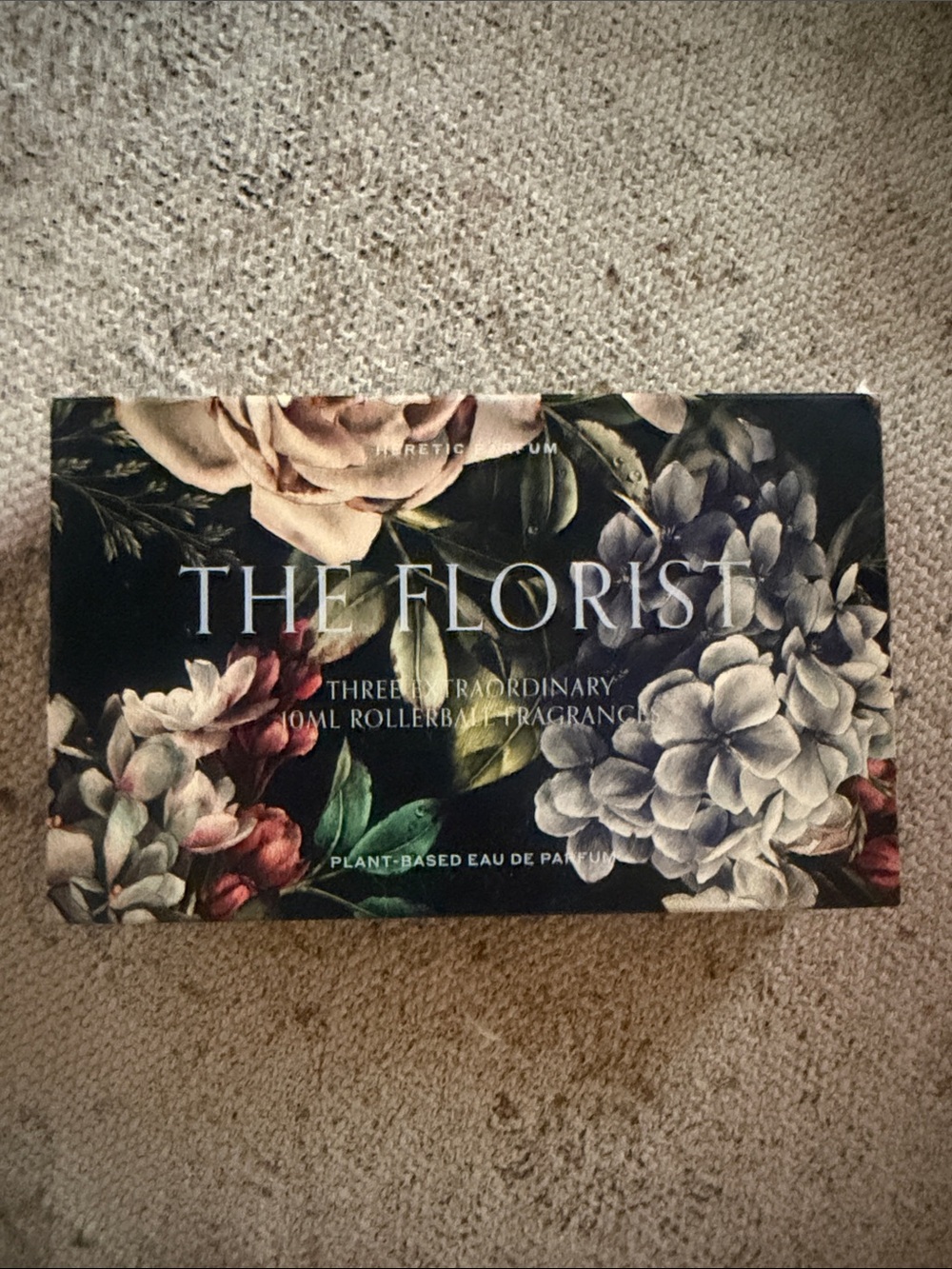 The Florist Three-Pack Rollerball Fragrance Set - Dark Floral Design goop